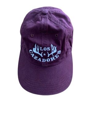 Los Cazadores Embroidered Baseball Cap - Purple